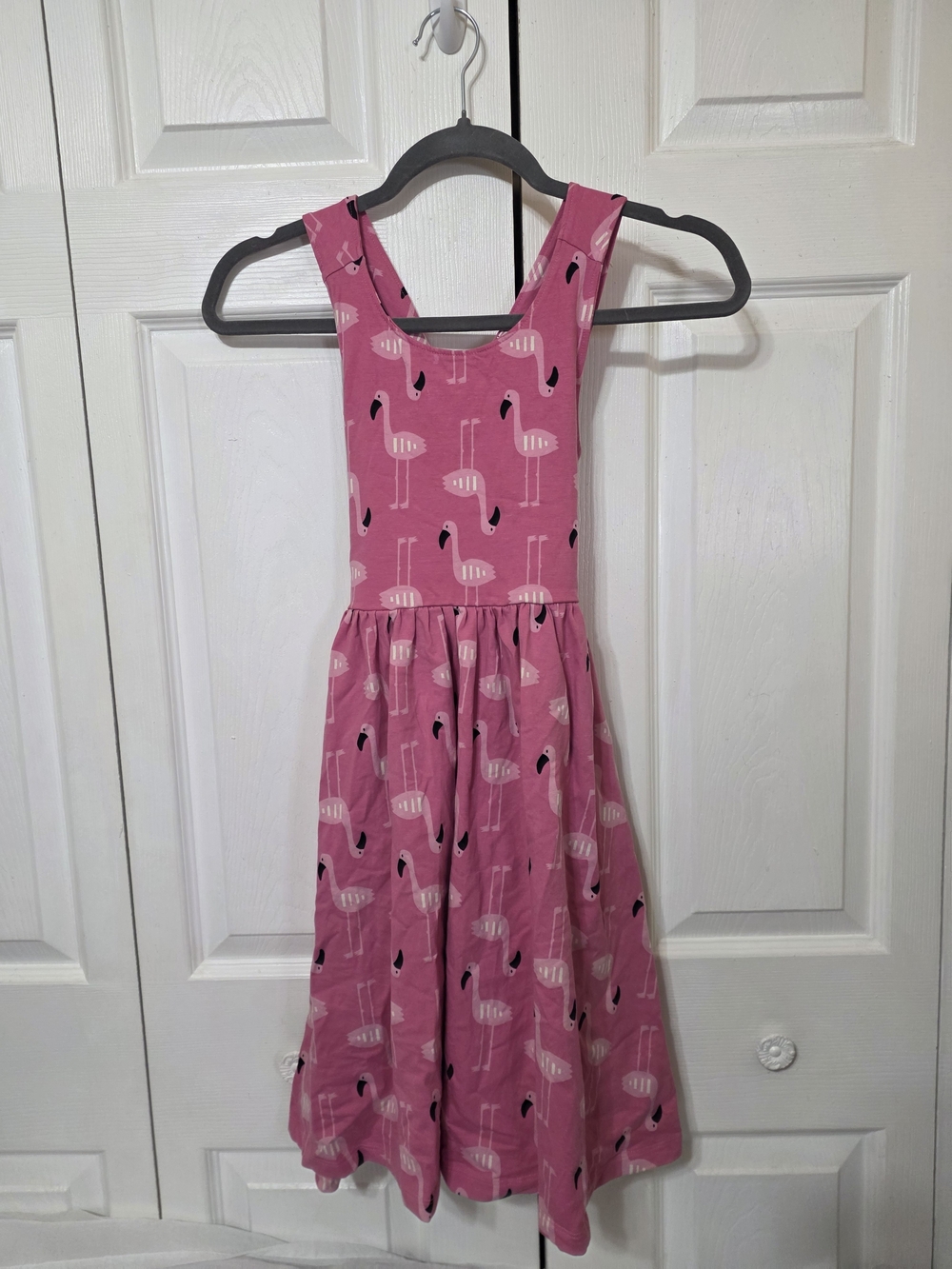 Hanna Andersson Pink Flamingo Summer Dress